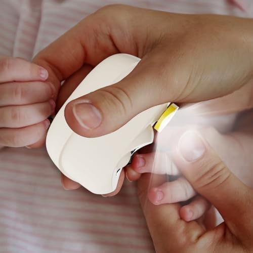 Coupe-ongles électrique pour couper les ongles de bébé sans risque et proprement