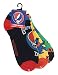 Ripple Junction Grateful Dead Adult Unisex Steal Your Face and Pattern 3-Pack Ankle Socks OS Multicolors