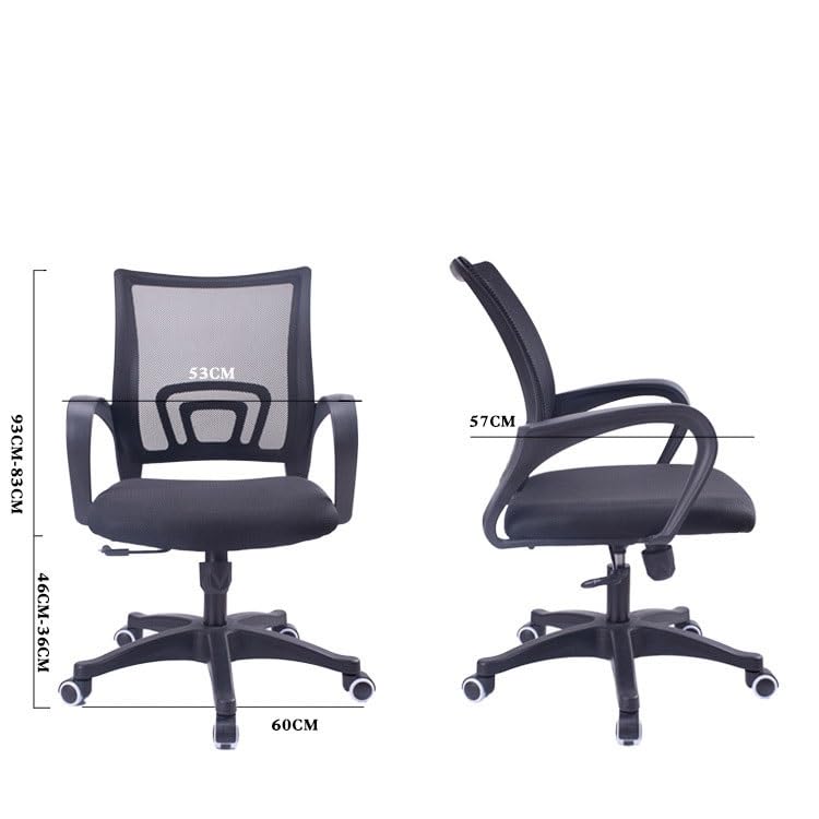 Chaise de bureau contre le mal de dos avec assise réglable