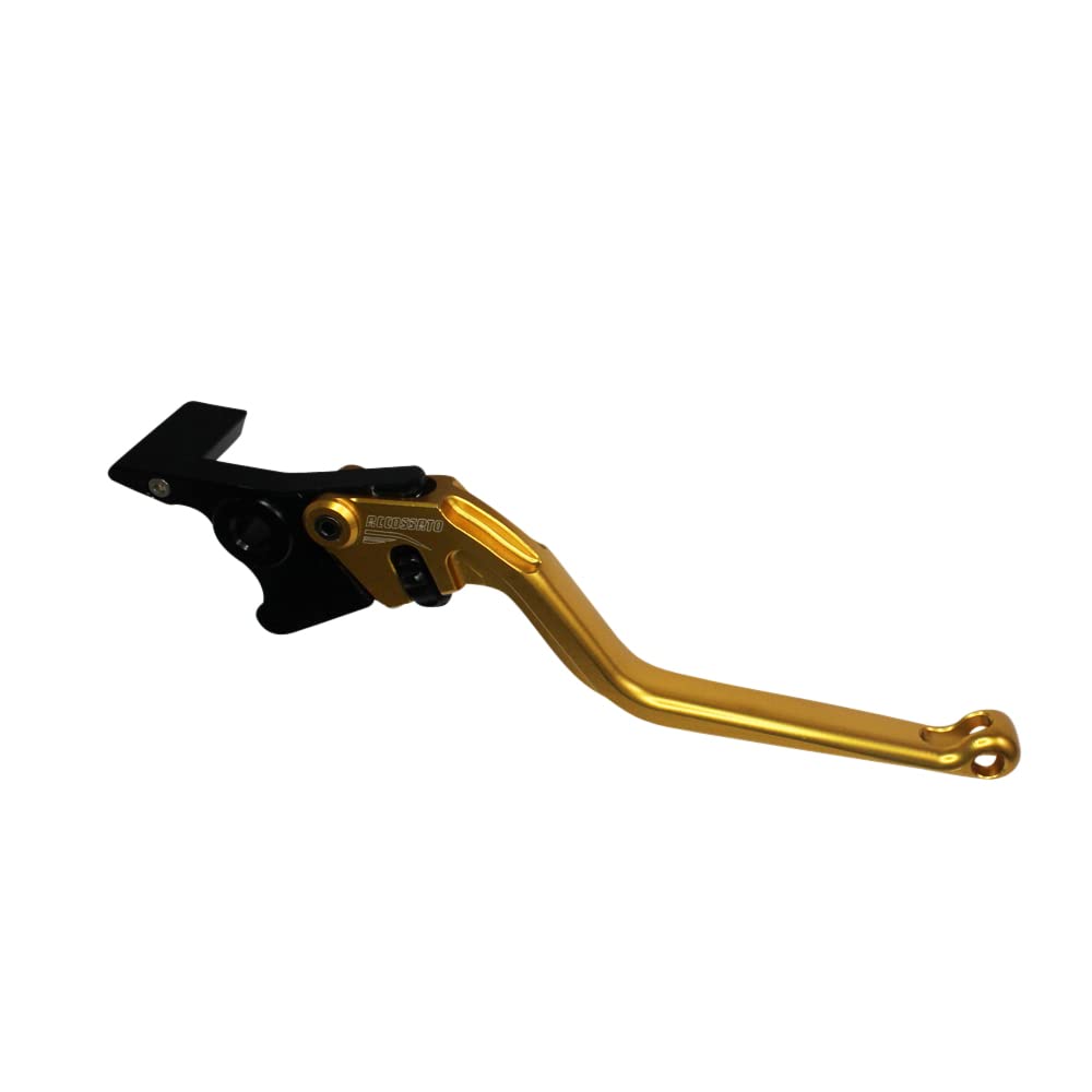 Palanca derecha ACCOSSATO oro para reparar maneta rota de Aprilia Mana GT 850