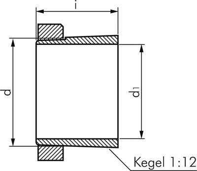 Pendelkugellager kegelig, DIN 630, 25x62x16mm, offen Bauform:offen Wellen Ø inkl. Spannhülse d1:25