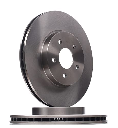 RIDEX 82B0011 2x Disco de freno Delantero sin tornillos compatible con FORD Mondeo Mk3 Familiar BWY