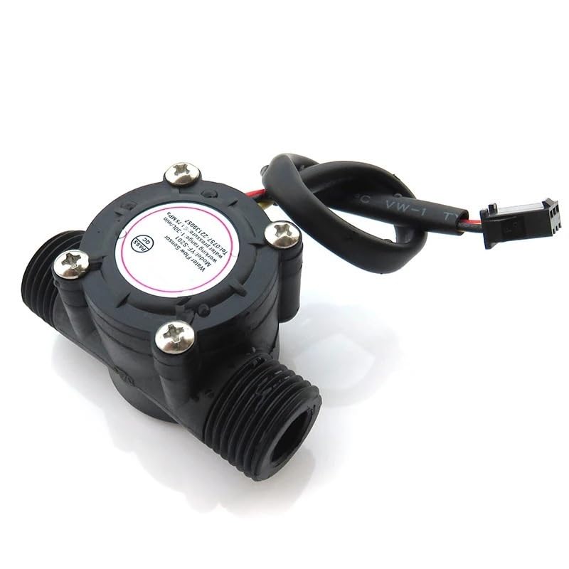 1/2 "3/4" 1 "1-1/2" 1-1/4 "Sensor de flujo de agua Sensor de flujo Hall medidor de flujo 1,75 MPa interruptor de Sensor de flujo de agua DC 3,5-24V | 1-1/4"