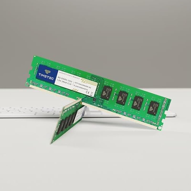 Timetec 32GB KIT(4x8GB) DDR3 1333MHz PC3-10600 Non-ECC Unbuffered 1.5V CL9 2Rx8 Dual Rank 240 Pin UDIMM PC Desktop Computer Memory RAM Module Upgrade (32GB KIT(4x8GB)) DDR3 32GB KIT(4x8GB) 상세이미지 2