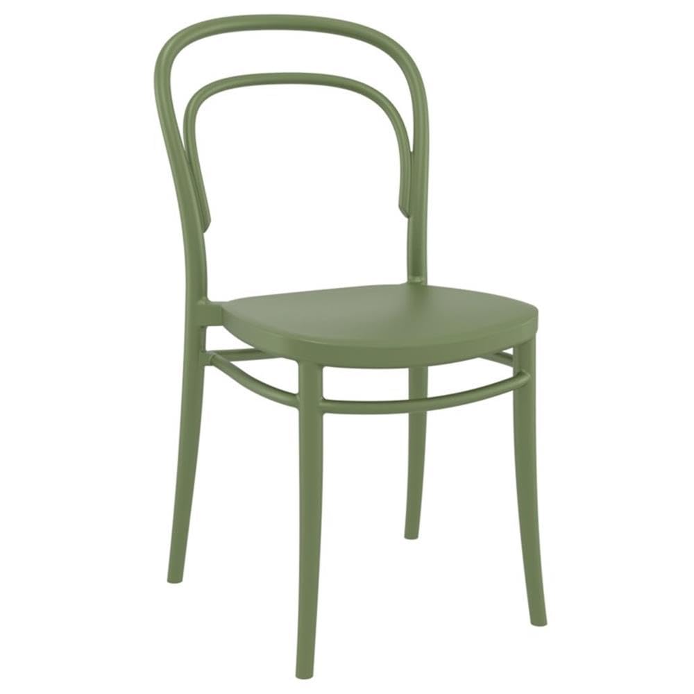 Compamia Marie Resin Outdoor Chair Olive Green (Set of 2)