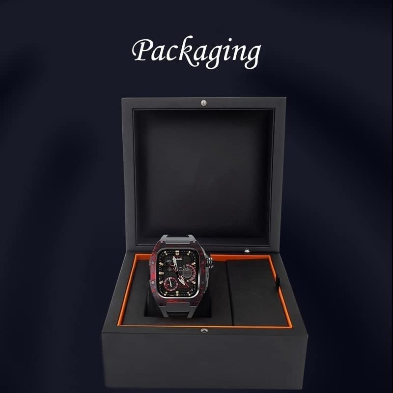 Coque carbone pour Apple Watch 45 mm protégeant votre montre avec élégance - 6