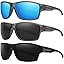 3pack Black+clear Gray Frame/Gray+clear Gray Frame/Blue