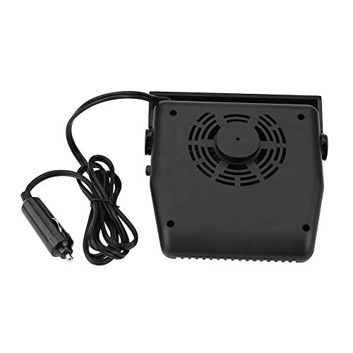 Keenso KEENSOW2T8YRSU41 Car Heater, 2 In 1 12V Portable Car Ceramic Heating Windshield Defroster Demister Cooling Fan Heater Black thumb #1