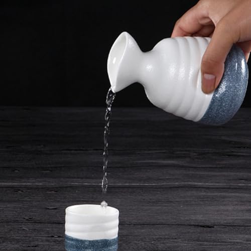 Juego de tazas de sake creativo de porcelana, el regalo ideal para familia y amigos 4