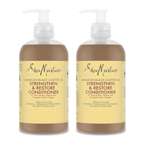 SheaMoisture Après-shampooing Huile de ricin Cover