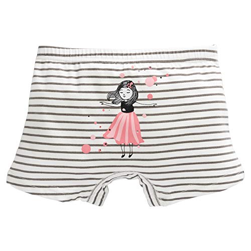 Little Girls Cotton Boy Shorts – Soft Toddler Panties, Breathable Underpants & Undies for Baby Girls 4-5 Years Princess Boxer Briefs Underwear3
