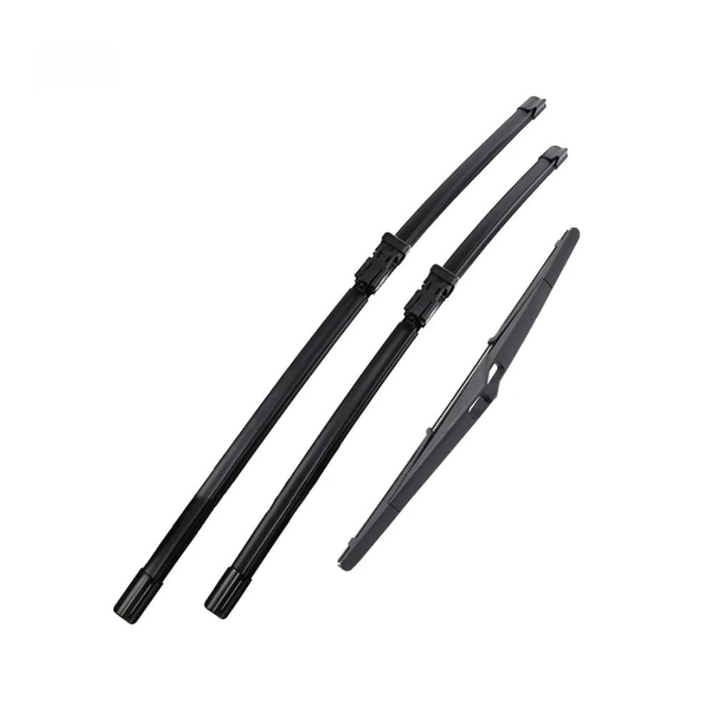 LUTFI Spazzola tergi Set di spazzole tergicristallo Anteriori e Posteriori per Focus 3 2011-2017 Spazzole per Pioggia per Parabrezza finestrini 28"++12"