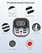 COMFIER Collapsible Foot Spa Bath Massager with Heat, Pedicure Foot Spa with Bubbles, Red Light, Pumice Stone and Shiatsu Massage Rollers, Heated Bath Spa for Relaxation and Stress Relief (Black)
