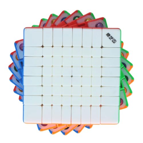 Image of QiYi 8x8 Magnetic Speed Cube | Ball-Core Design and Core Positioning | Ultra-Lightweight 184g and Compact 64mm Flagship 8x8x8 Professional Puzzle