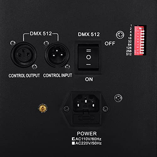 Ygreap 2Pcs 200W Dmx Stage Flame Effect Projector Machine Disco Stage Show #TOP4