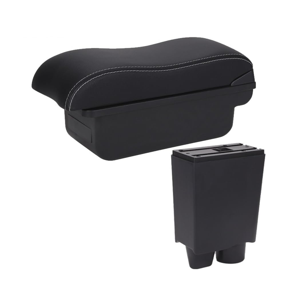 Aierdeyp C3 Black White Nousb Car Armrest Box For Fiat For Mobi Car Armrest Box