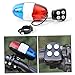 Havamoasa 1PC Electronic Bike Horn 4 Sounds Alarm Bell for Bicycle Safety Cycling Warning Bell..