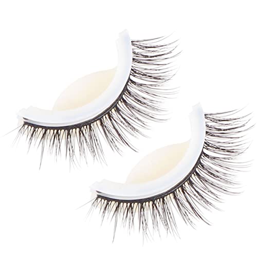 NULYLU ナチュラル3dつけまつげ セルフ接着まつげエクステ 再利用可能 日常使い パーティー 結婚式