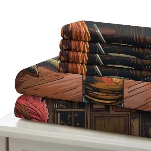 Lkkendugd 3D Con Stampa Di Cock Set Di Biancheria Da Letto 3 Pezzi Copripiumino Con Chiusura A Cerniera Per Ragazzi E Ragazze,Coppie,Camera Da Letto,Decorazione King（220X240Cm） - 5