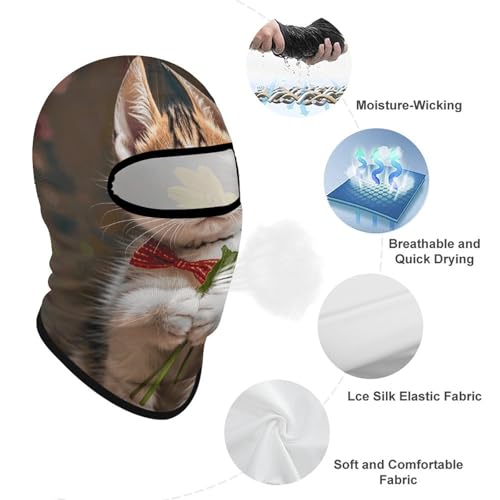 Balaclava para hombre, máscara de esquí para mujer, máscara facial completa, cubierta facial para ciclismo miniatura 3