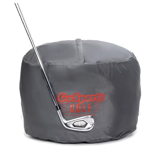 GoSports Golf Swing Bag, Impact Position Trainer - Master Proper Club and Hand Position at Impact, Great for All Skill Levels, Blue