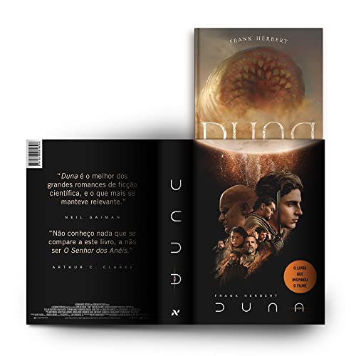 Duna com sobrecapa + pôster filme: 1