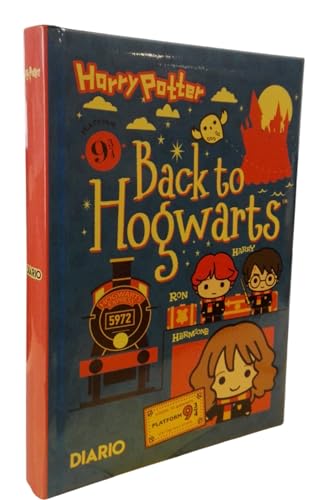 Agenda compatibile con diario scuola Harry Potter Back to Hogworts 2025-2026 F.to Standard 20x15 cm + portachiave personaggio e penna multicolore