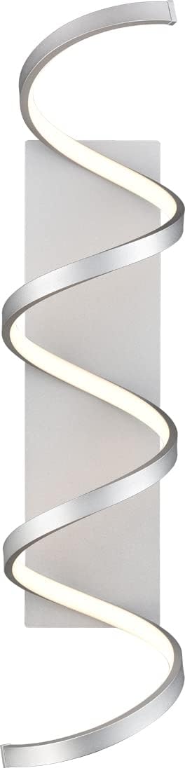 Kuzco Lighting Synergy - 36W LED Wall Sconce-7 Inches Tall and 30 Inches Wide-Antique Silver Finish