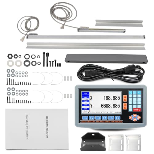 Jecoupoon 2-Axis DRO with RPM Display