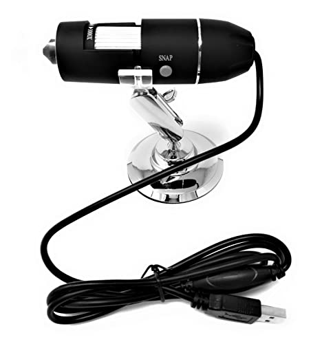 TEMPO DI SALDI Microscopio portátil Digital 1000X Endoscopio con Cable USB cámara 8 LED PC Cover