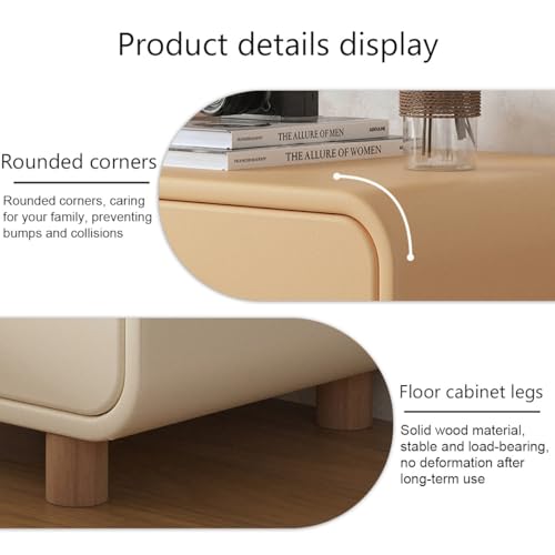 Table de chevet en bois haut de gamme style moderne et robuste gris