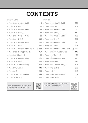 Image of Gurukul by Oswal CBSE Class 12 Science Stream (PCM) 10 Years Solved Papers for 2027 Exam | Yearwise Board Papers 2017-2026 | Physics, Chemistry, Mathematics & English Core | All Sets Delhi & Outside