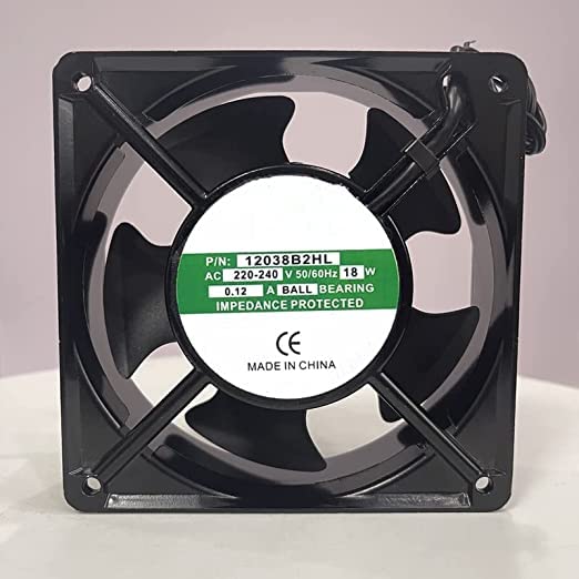 220V 0.12A 18W 12038 Cooling Fan 120X120X38mm