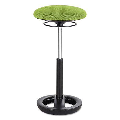 Image of Safco Twixt Active Movement Seating Chair, Ergonomic Support, Extended Height, Green Mesh
