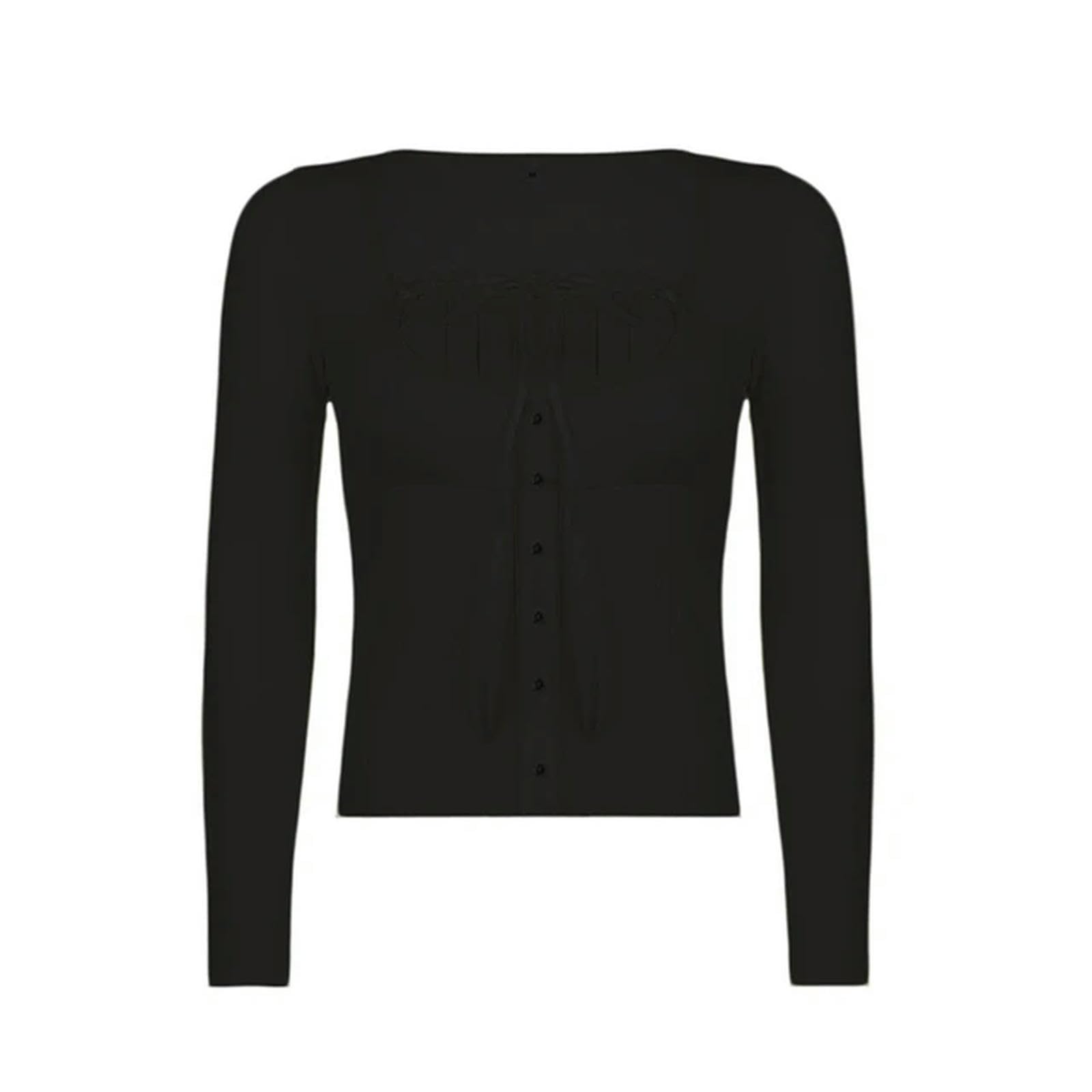 T-shirts col carré chic pour vos sorties en ville style Y2K