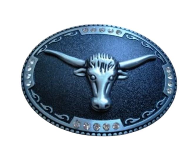 Longhorn Belt Buckle (Sou-B282-2)