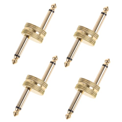 Conector de audio para pedales de guitarra y auriculares en estudio