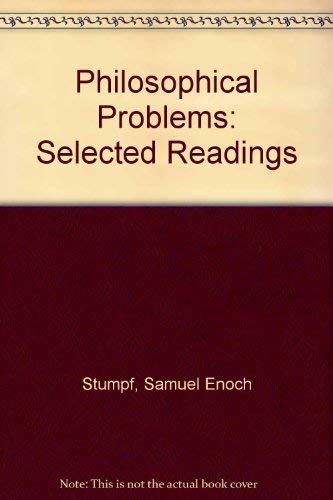Philosophical Problems: Selected Readings in So... 0070621837 Book Cover