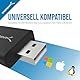 SABRENT Aluminum USB Externe Soundkarte, USB auf Klinke 3,5mm, Kopfhörer auf Klinke, Audio zu USB Adapter (AU-EMCB)