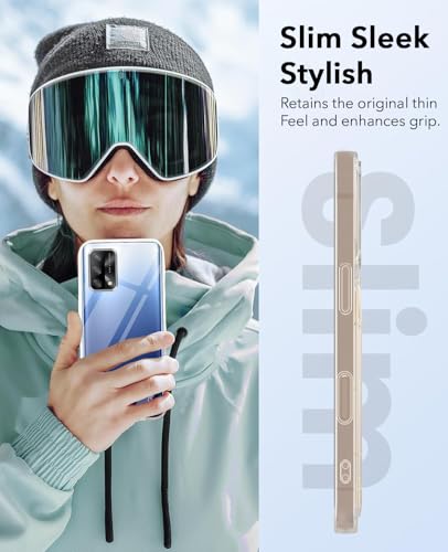 Image of Jkobi Lifetime Anti-Yellow Clear Back Cover Case for Oppo A74 4G (Sleek Hard Crystal | Shockproof and Camera Protection)
