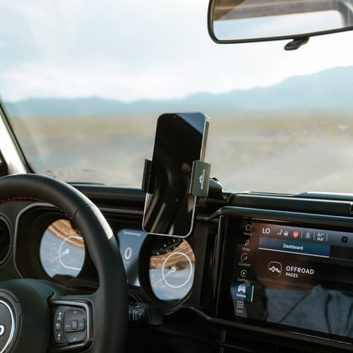 Offroam Phone Mount Made for Jeep Wrangler | Gladiator 2024-2025 - Thumbnail 2