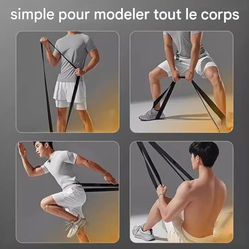 Sangles de yoga progressives pour réussir vos élongations à la maison