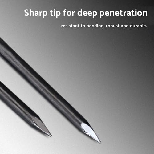 SHUNCHG 100 Stück 25mm Stahlnägel Nägel für Betonwände Holzarbeiten Ziegelstein,Bildernägel Nails Verzinkt Kohlenstoffstahl Schwarz Universeller Einsatz im Innen- und Außenbereich