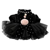 犬 ハロウィン 服 コスプレ コスチューム 衣装 仮装 変装 かぼちゃ 袖あり ポリエステル カバーオール 傷なめ防止 パピー服 お散歩用 わんこ用 (S,ブラック)