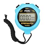 FCXJTU Digital Simple Stopwatch Timer, No Bells, No Alarm, Simple Basic Operation, Silent, Clear Display, ON/Off, Large Display for Swimming Running Training Kids Coaches Referees Teachers