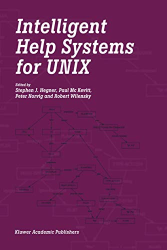 Intelligent Help Systems for UNIX view 2