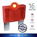 CARAX Glow Fuse – Premium Fuse MAXI LARGE Blade APX – MIX Kit 16 pcs – Glow When Blown LED Automotive Fuse – Smart Auto Glow Fuse Easy Identification – 16 pcs.