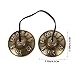 2 Sets Yoga Meditation Ringing The Bell Small Finger Instrument Cymbals Chimes Meditation Relax Bell Cymbal Bell for Religious Ceremony Tibetan Bells Handmade Meditation Bell