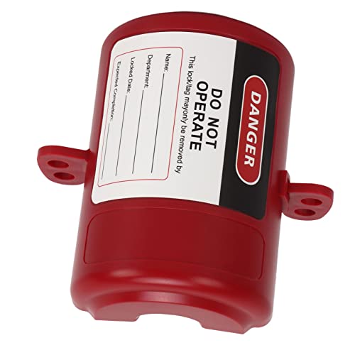 Plug Lockout Device, Universal Reliable Pa Electrical Plug Lockout Device Heat Resistant For Washing Machines For Air Conditioners #TOP3