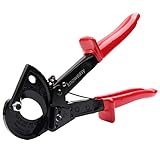 Cable Cutter,Knoweasy Heavy Duty Aluminum Copper Ratchet Cable Cutter and Wire cutter up to 240mm²